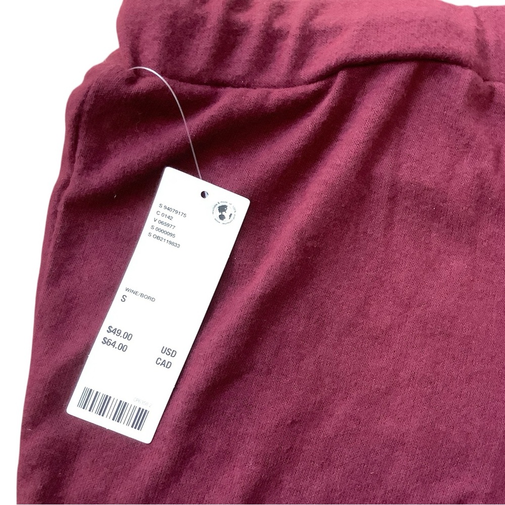 Urban Outfitters Out From Under Flare Bottom Pants Wine Size Small Casual NWT - Picture 4 of 7